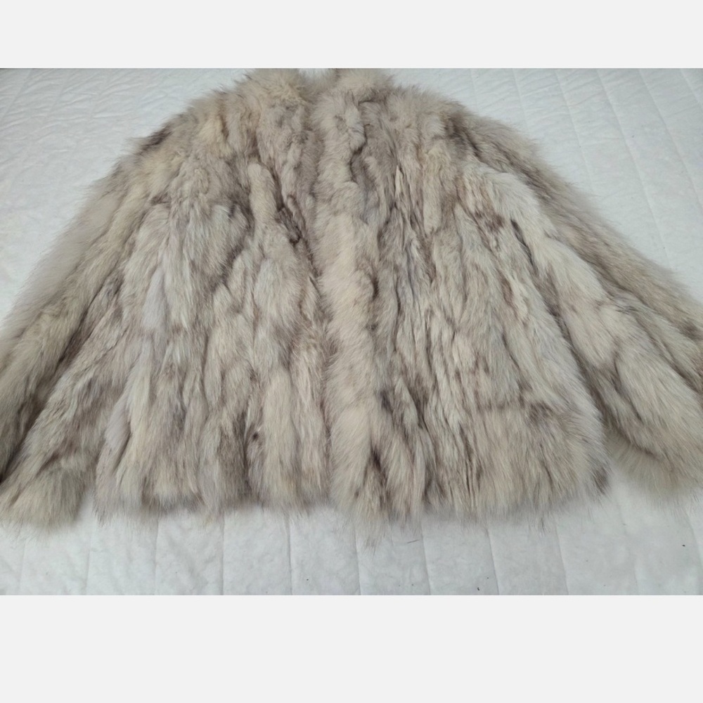 Fox Fur Coat Mid Length